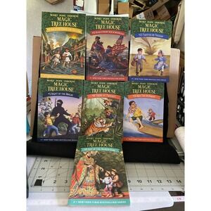 Magic Tree House Mary Pope Osborne  Seven Books 5 13 14 19 22 23 28 Titles Below